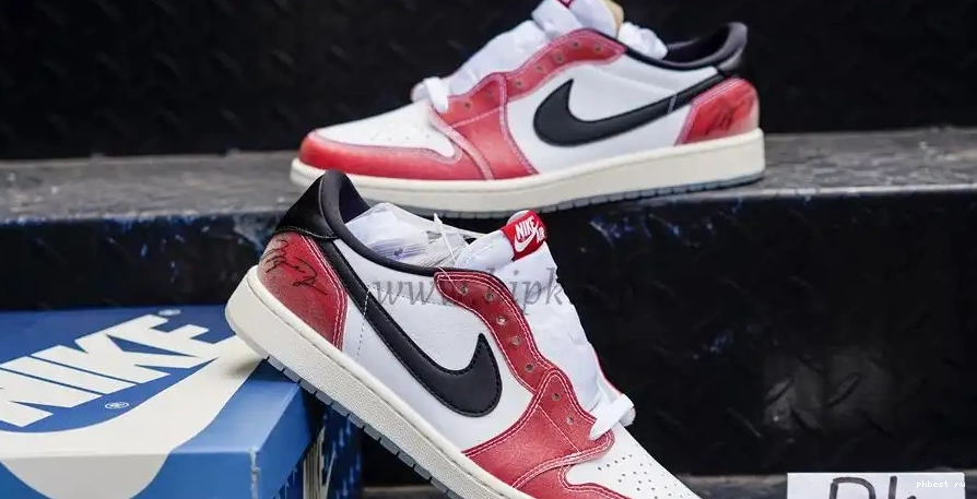 OG Retro Red GOD White SHIP 1 Jordan MATERIALS low PK READY RETAIL TO 0516